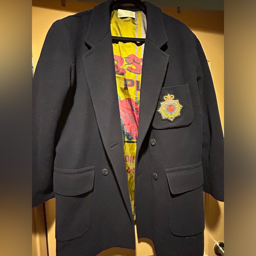 Ralph Lauren Inspired Off Rodeo Beverly Hills Wool & Cashmere Blazer